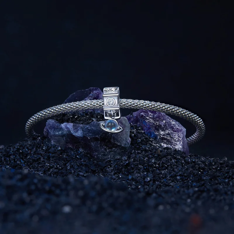 (imagem para) Fivela de Posicionamento do Planeta Alienígena Estilo PANDORA - SCC2790 - Visualizar 4