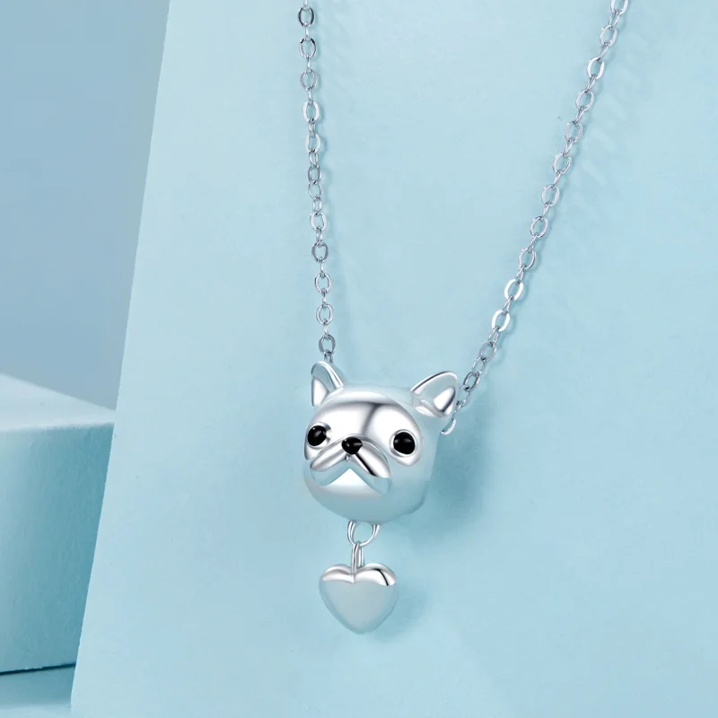 (imagem para) PANDORA Style Amor Frenchie Pingente - SCC2767 - Visualizar 3