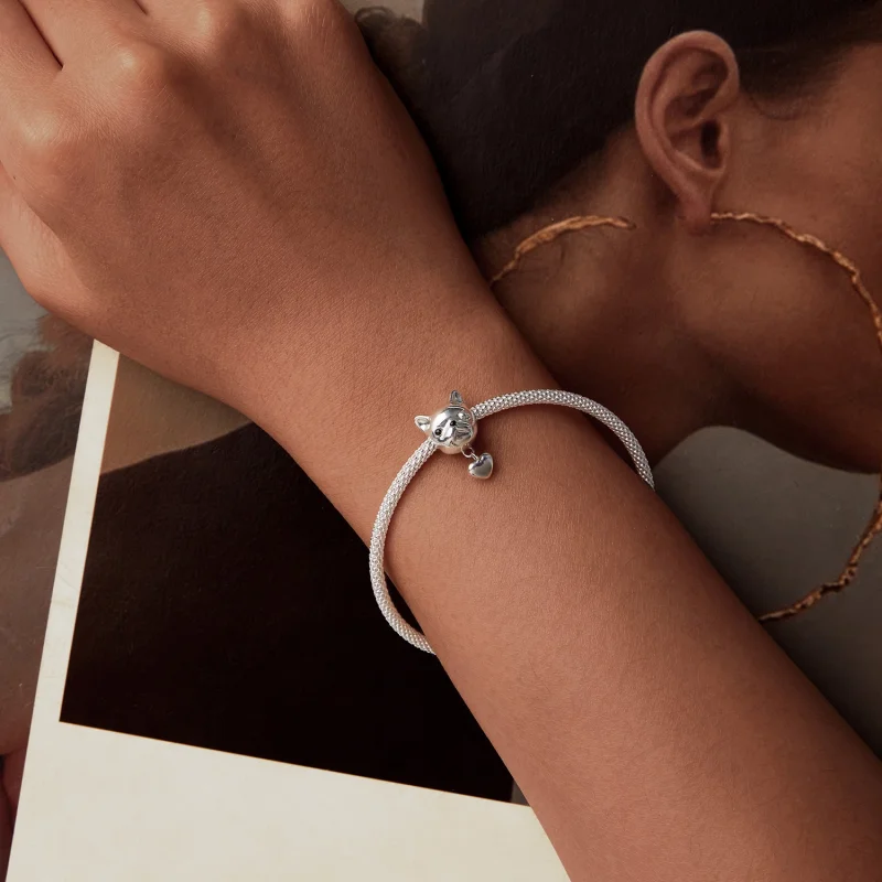 (imagem para) PANDORA Style Amor Frenchie Pingente - SCC2767 - Visualizar 6