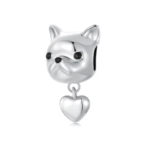 (imagem para) PANDORA Style Amor Frenchie Pingente - SCC2767