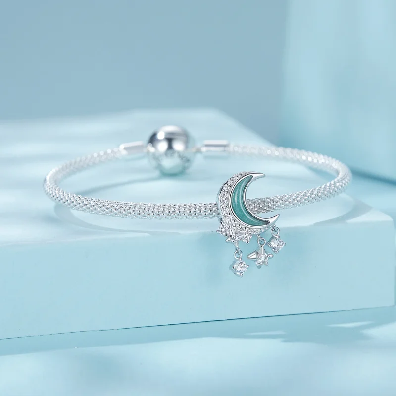 (imagem para) PANDORA Style Brinco Pendente Luz do Luar - SCC2801 - Visualizar 4
