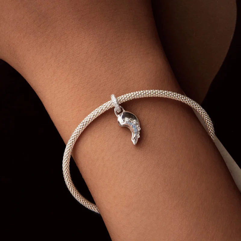 (imagem para) Pingente Amor Sol e Lua Estilo PANDORA - BSC1034 - Visualizar 6