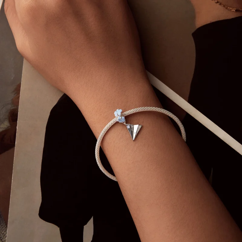 (imagem para) Pingente Avião de Papel Estilo PANDORA - BSC1027 - Visualizar 6