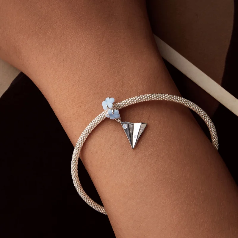 (imagem para) Pingente Avião de Papel Estilo PANDORA - BSC1027 - Visualizar 7