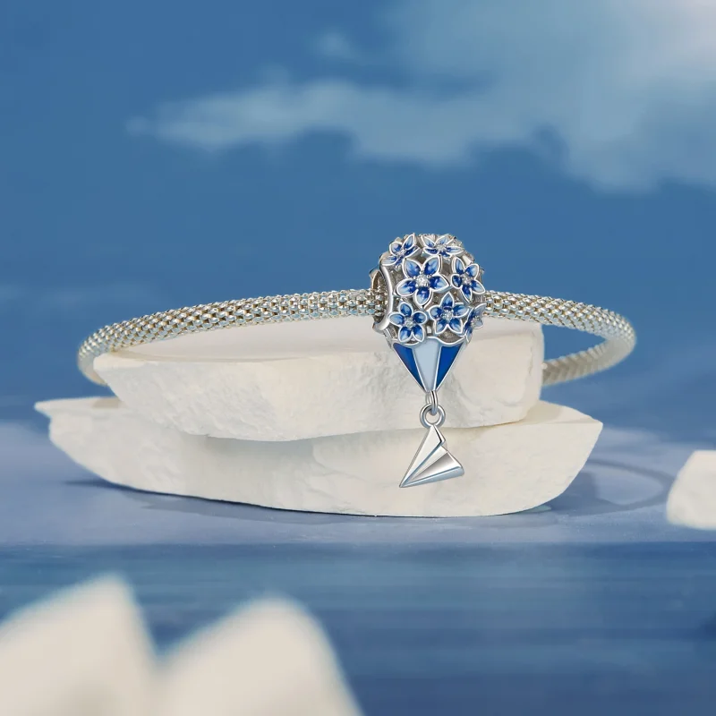 (imagem para) Pingente Balão de Ar Quente Estilo PANDORA - BSC1026 - Visualizar 4