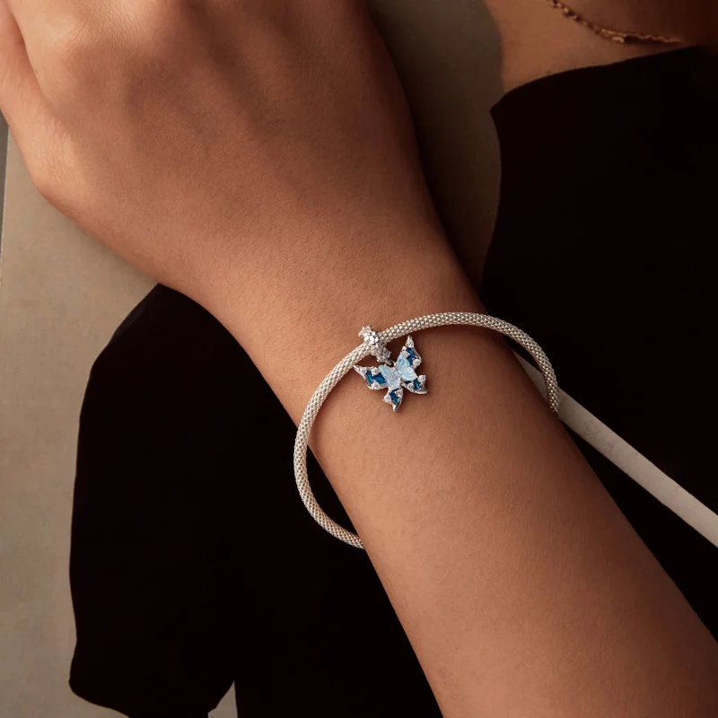 (imagem para) PINGENTE Borboleta Estilo PANDORA com Pingente - BSC1025 - Visualizar 5