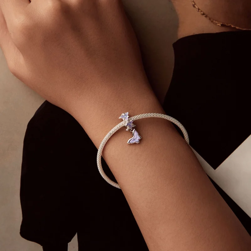 (imagem para) Pingente Borboleta Íris Estilo PANDORA - BSC1033 - Visualizar 6