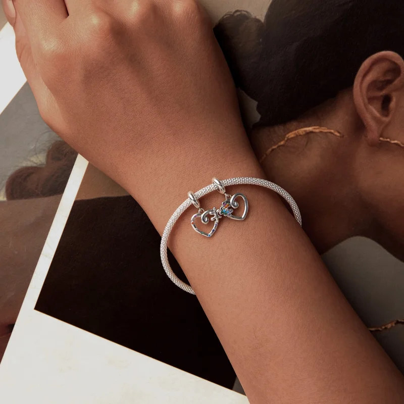 (imagem para) Pingente Coração Quebra-Cabeça Estilo PANDORA - SCC2774 - Visualizar 6