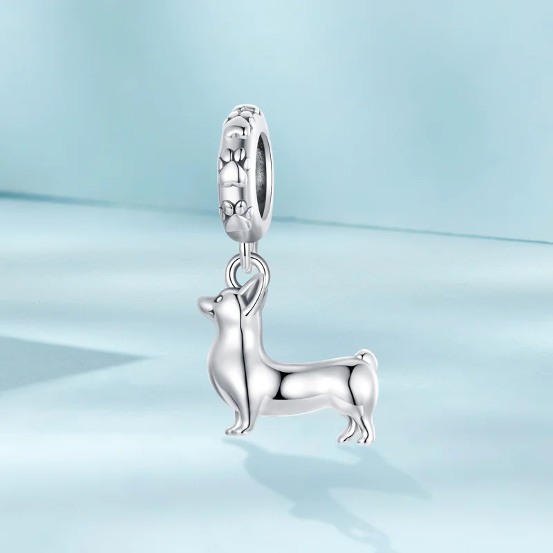 (imagem para) Pingente Corgi Estilo PANDORA - SCC2783 - Visualizar 2