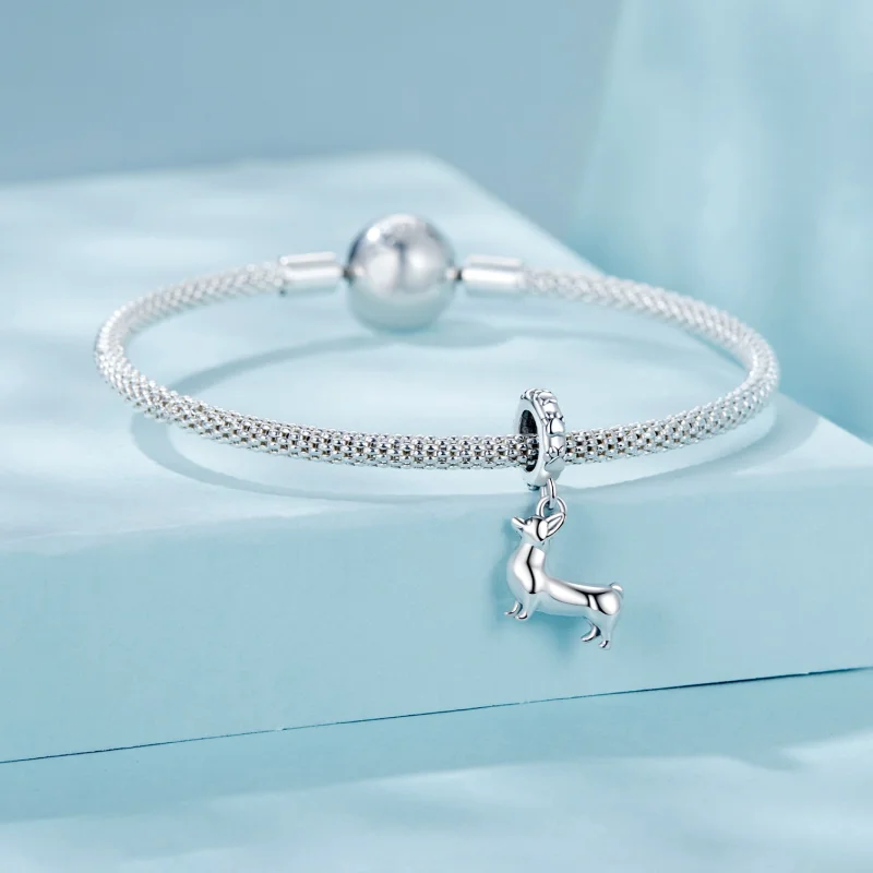 (imagem para) Pingente Corgi Estilo PANDORA - SCC2783 - Visualizar 3