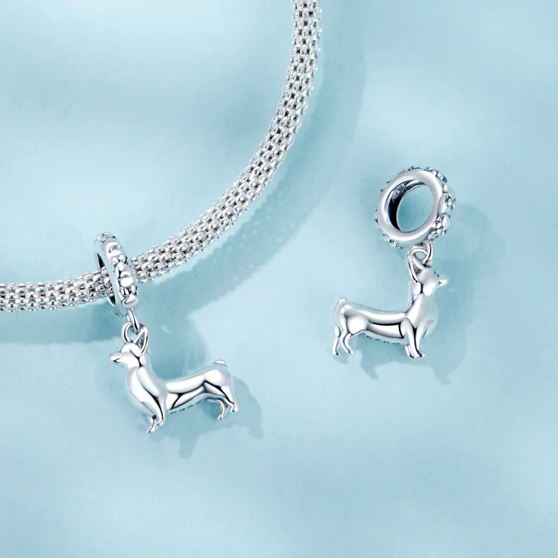 (imagem para) Pingente Corgi Estilo PANDORA - SCC2783 - Visualizar 4
