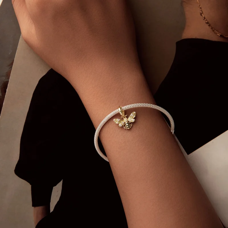 (imagem para) Pingente Estilo PANDORA Abelha - BSC1035 - Visualizar 5