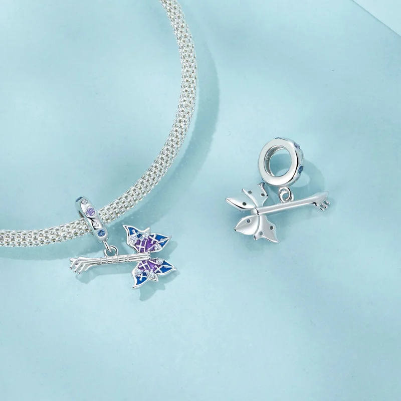 (imagem para) Pingente Estilo PANDORA Borboleta e Baixo - SCC2764 - Visualizar 4