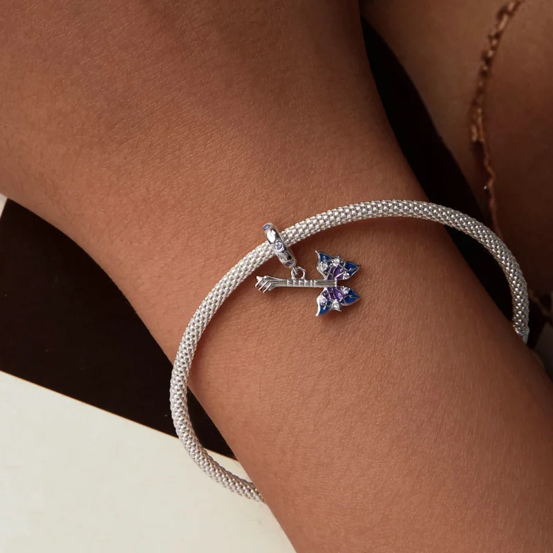 (imagem para) Pingente Estilo PANDORA Borboleta e Baixo - SCC2764 - Visualizar 6