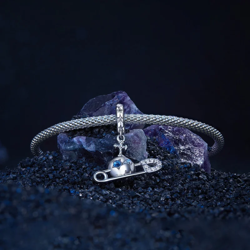 (imagem para) Pingente Planeta Alienígena Estilo PANDORA - SCC2786 - Visualizar 3