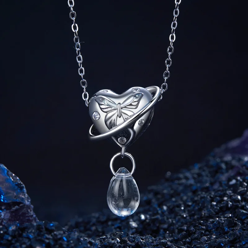 (imagem para) Pingente Planeta Borboleta Estilo PANDORA - SCC2787 - Visualizar 3