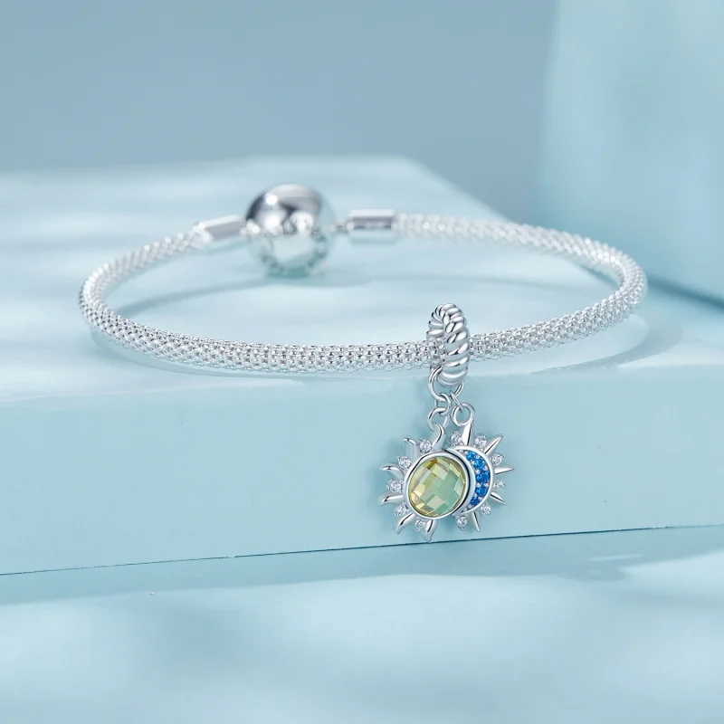 (imagem para) Pingente Sol e Lua Estilo PANDORA - SCC2802 - Visualizar 3