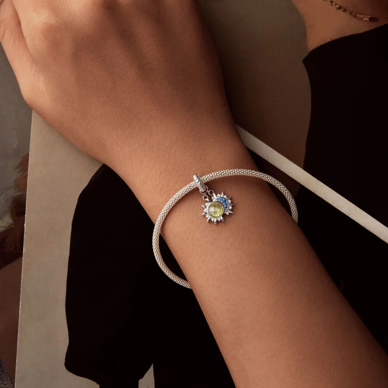 (imagem para) Pingente Sol e Lua Estilo PANDORA - SCC2802 - Visualizar 5