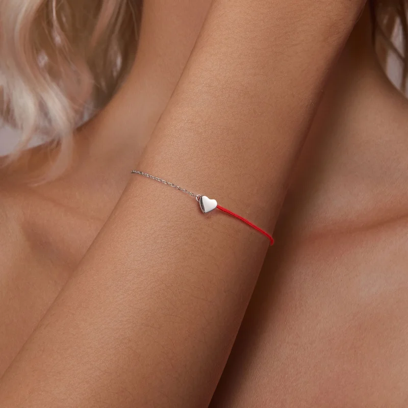 (imagem para) Pulseira de fio vermelho estilo PANDORA Love - BSB180 - Visualizar 6