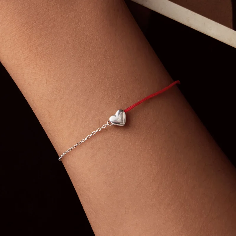 (imagem para) Pulseira de fio vermelho estilo PANDORA Love - BSB180 - Visualizar 8