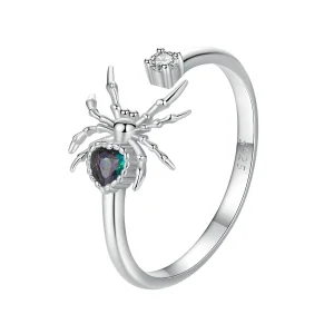 Anel Aberto Estilo PANDORA Aranha - SCR1071-E (imagem para) Anel Aberto Estilo PANDORA Aranha - SCR1071-E