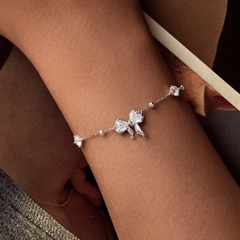 (imagem para) Bracelete PANDORA Style Laço Reluzente - BSB188 - Visualizar 5