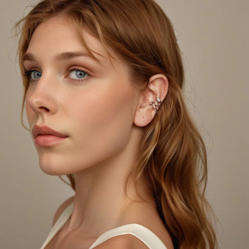 (imagem para) Brinco de Pressão Estilo PANDORA Cobra - SCE1779 - Visualizar 8