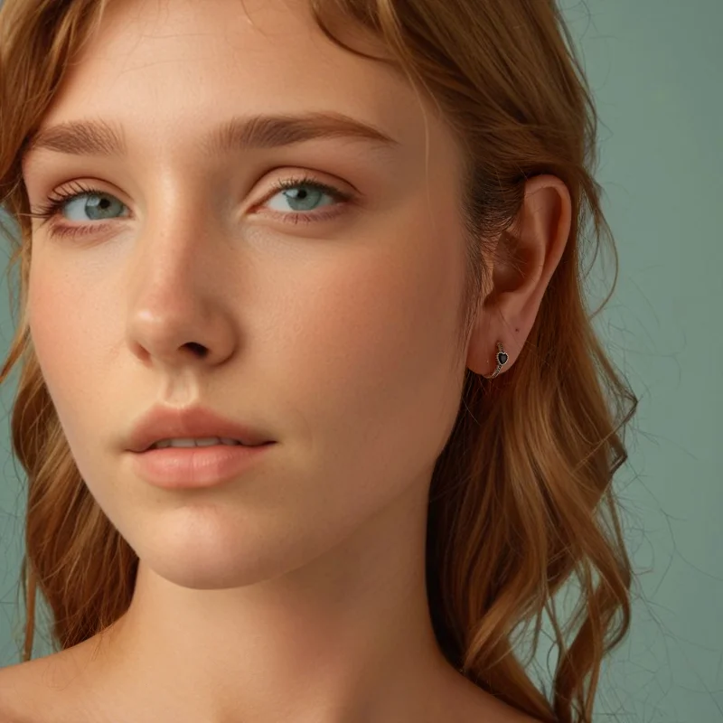 (imagem para) Brincos Coração da Noite PANDORA Style - SCE1800 - Visualizar 7