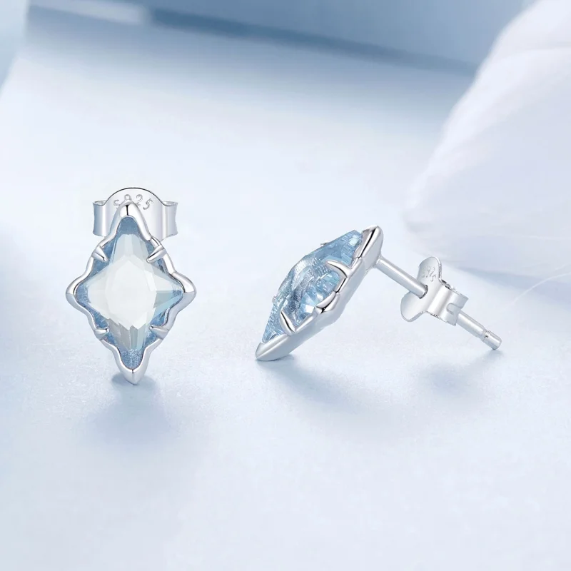 (imagem para) Brincos Estrela Estilo PANDORA - BSE1050 - Visualizar 4
