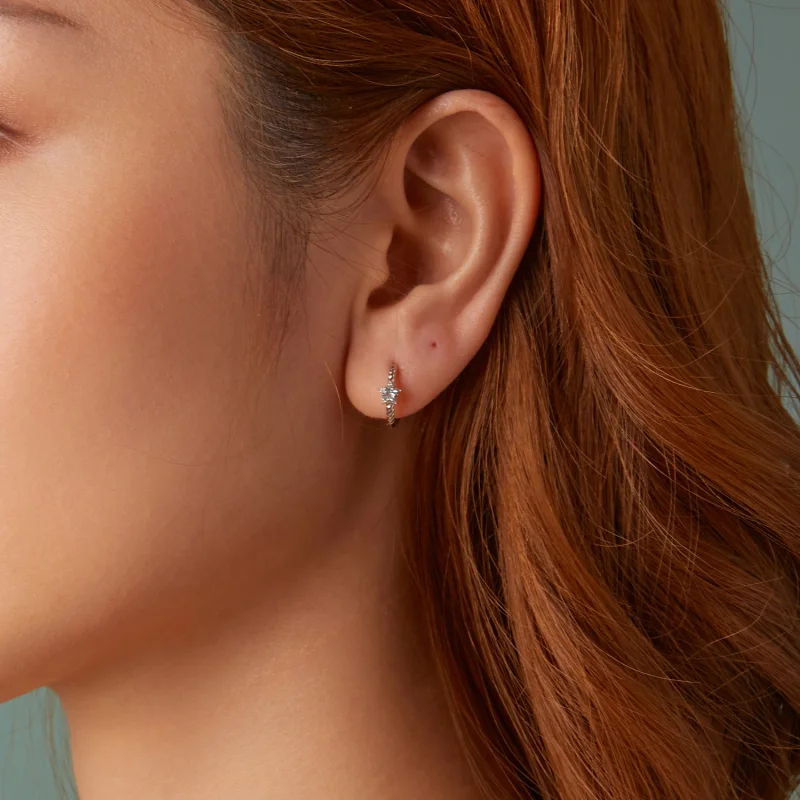 (imagem para) Brincos Estrela Estilo PANDORA - BSE1090 - Visualizar 9