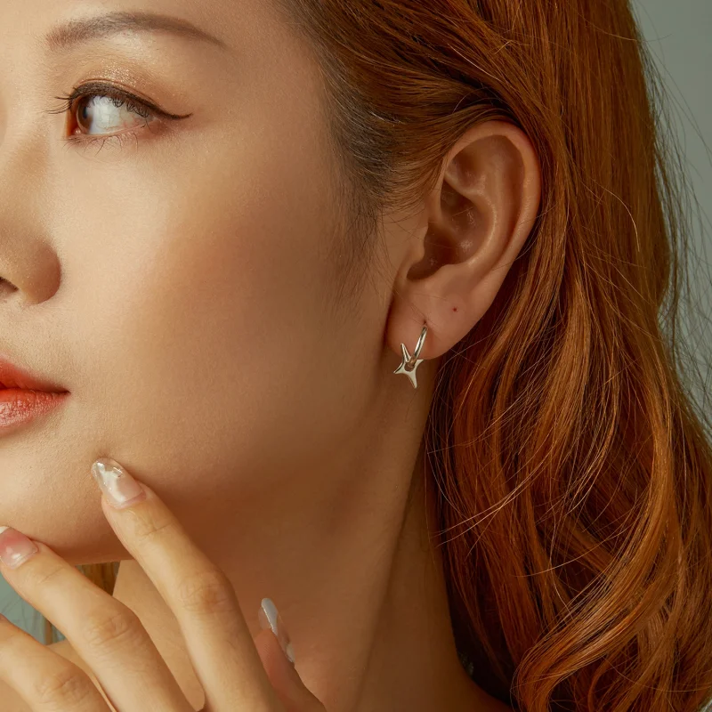 (imagem para) Brincos Estrelados PANDORA Style - BSE1083 - Visualizar 9