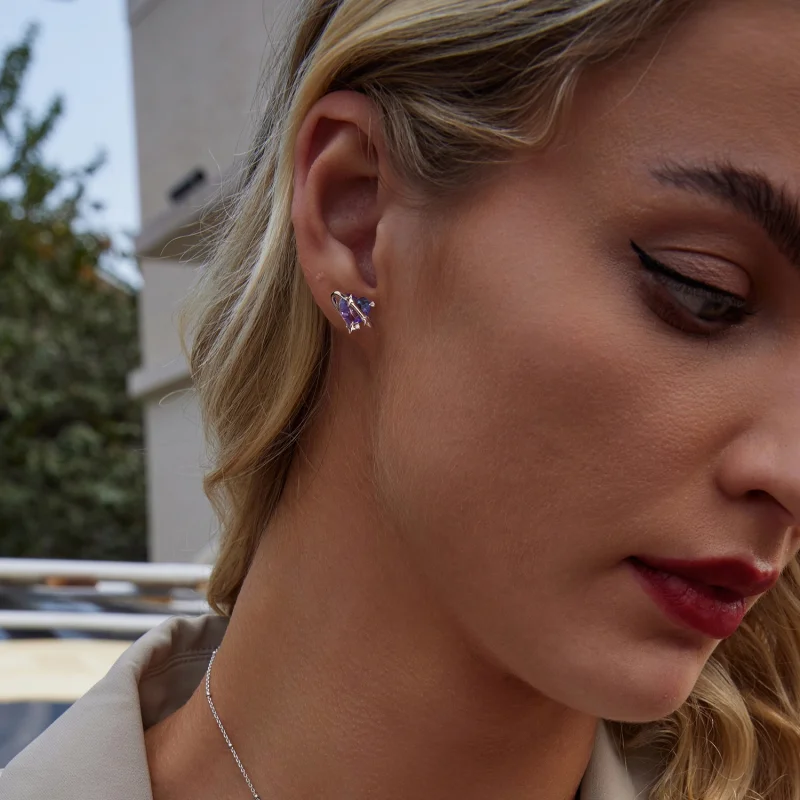 (imagem para) Brincos Gradiente Céu Estrelado PANDORA Style - SCE1768 - Visualizar 7