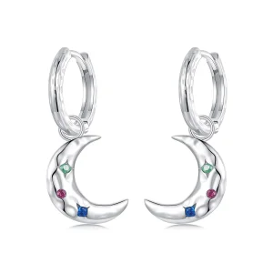 Brincos Lua PANDORA Estilo - SCE1778 (imagem para) Brincos Lua PANDORA Estilo - SCE1778