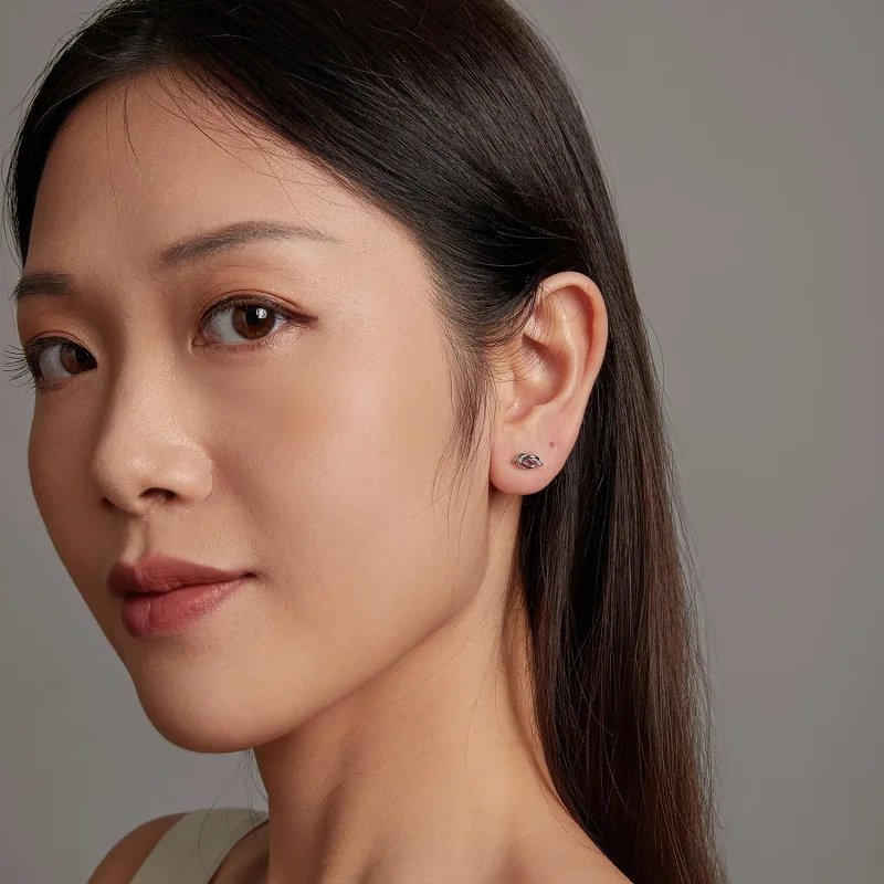 (imagem para) Brincos Nó PANDORA - BSE1051 - Visualizar 9