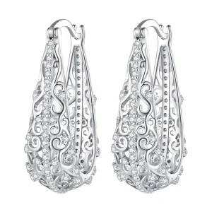 (imagem para) Brincos Padrão Estilo PANDORA - BSE753