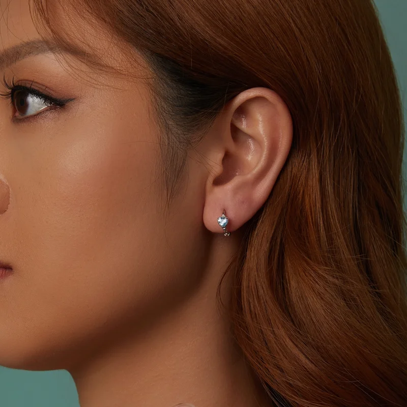 (imagem para) Brincos PANDORA Estilo Coração do Mar - BSE1099 - Visualizar 8