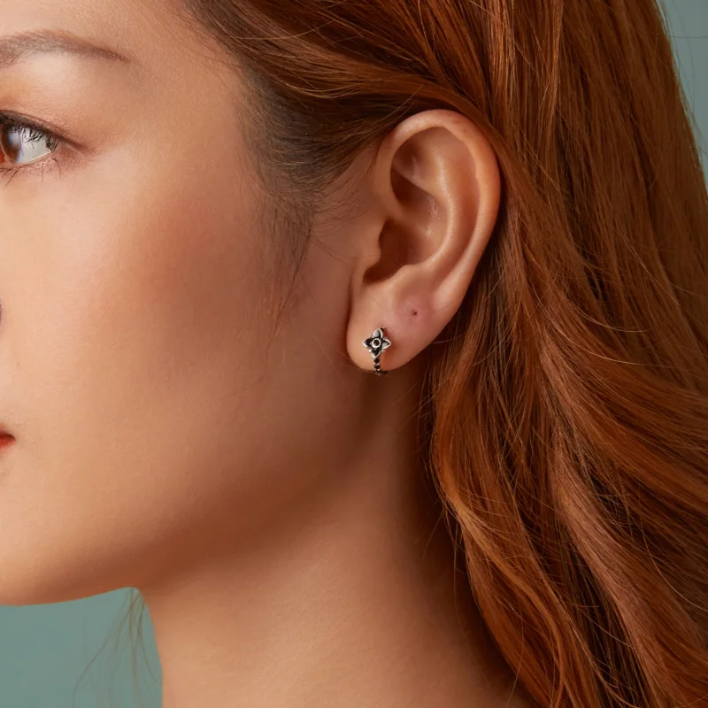 (imagem para) Brincos PANDORA Flor da Noite Estilo - SCE1801 - Visualizar 10