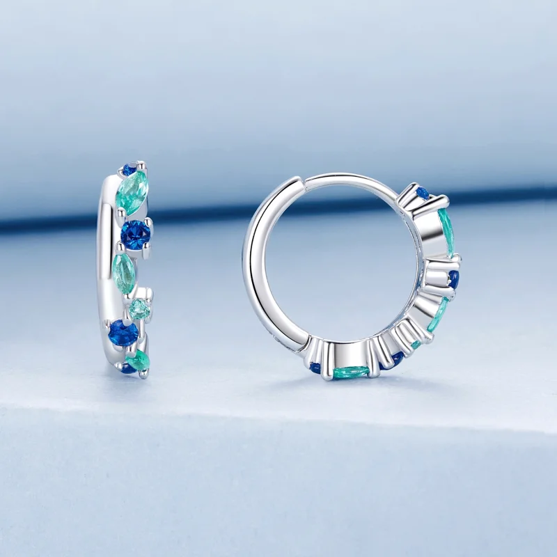 (imagem para) Brincos PANDORA Style Gravel - BSE1059 - Visualizar 2