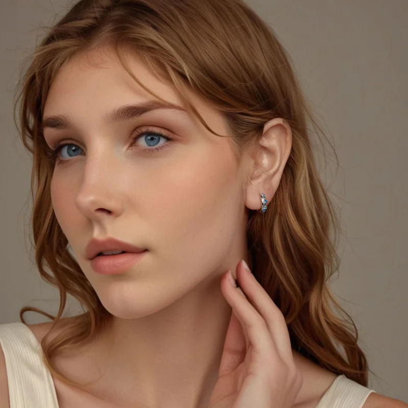 (imagem para) Brincos PANDORA Style Gravel - BSE1059 - Visualizar 8