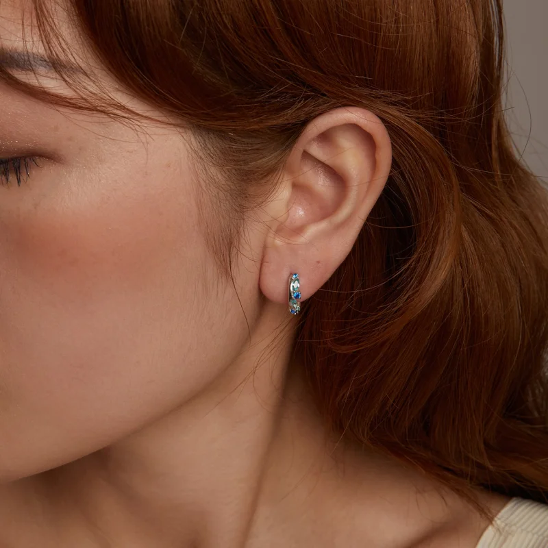 (imagem para) Brincos PANDORA Style Gravel - BSE1059 - Visualizar 9