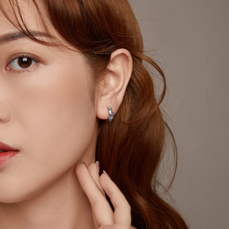 (imagem para) Brincos PANDORA Style Gravel - BSE1059 - Visualizar 10