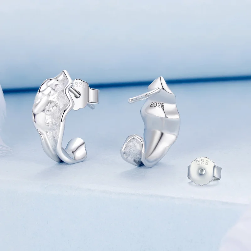 (imagem para) Brincos PANDORA Style Sparkling prata - BSE1062 - Visualizar 2