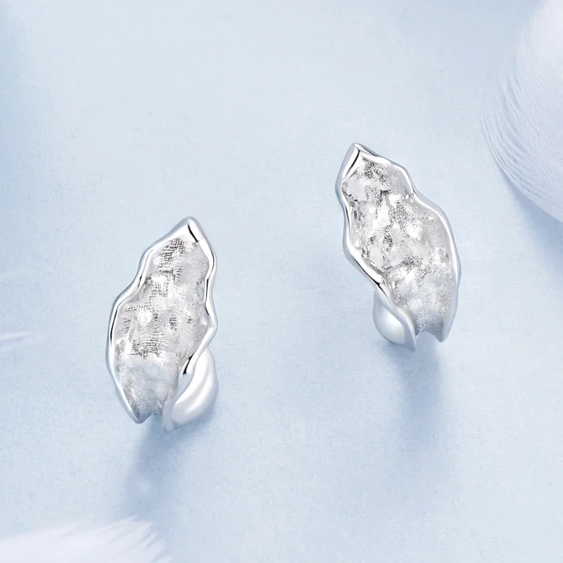 (imagem para) Brincos PANDORA Style Sparkling prata - BSE1062 - Visualizar 3