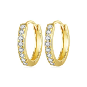 (imagem para) Brincos Simples em Prata de Lei PANDORA - BSE1060-BM