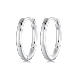 (imagem para) Brincos Simples em Prata de Lei PANDORA Estilo - SCE1772-M