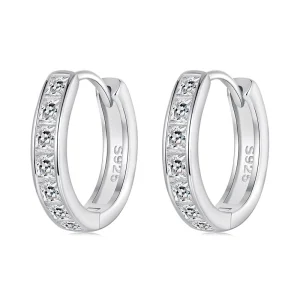 Brincos Sparkling Princess Square PANDORA Style - BSE1102 (imagem para) Brincos Sparkling Princess Square PANDORA Style - BSE1102
