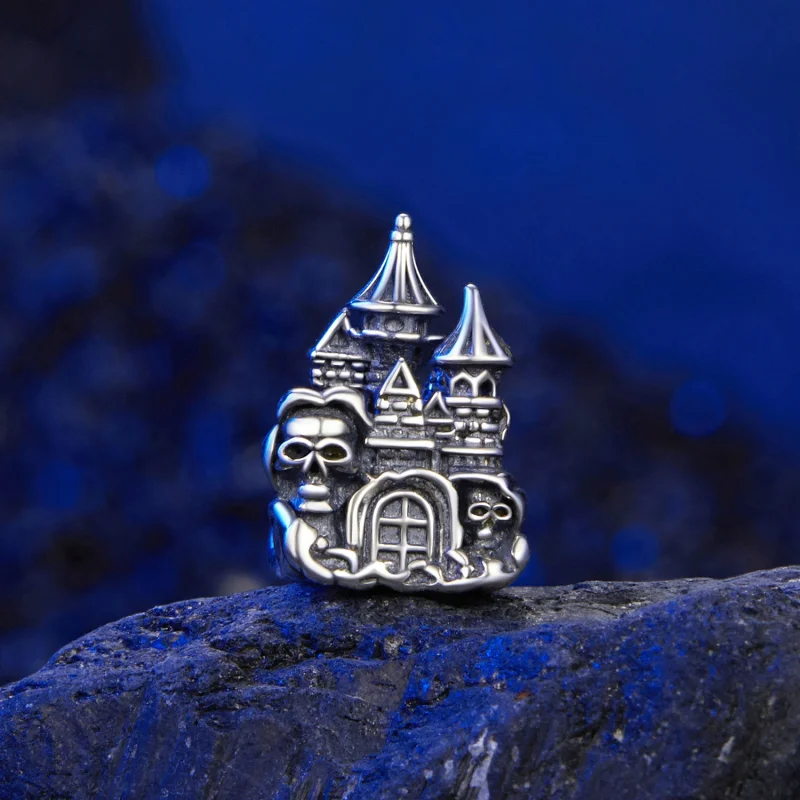 (imagem para) Charm Castelo Assombrado Estilo PANDORA - SCC2896 - Visualizar 2