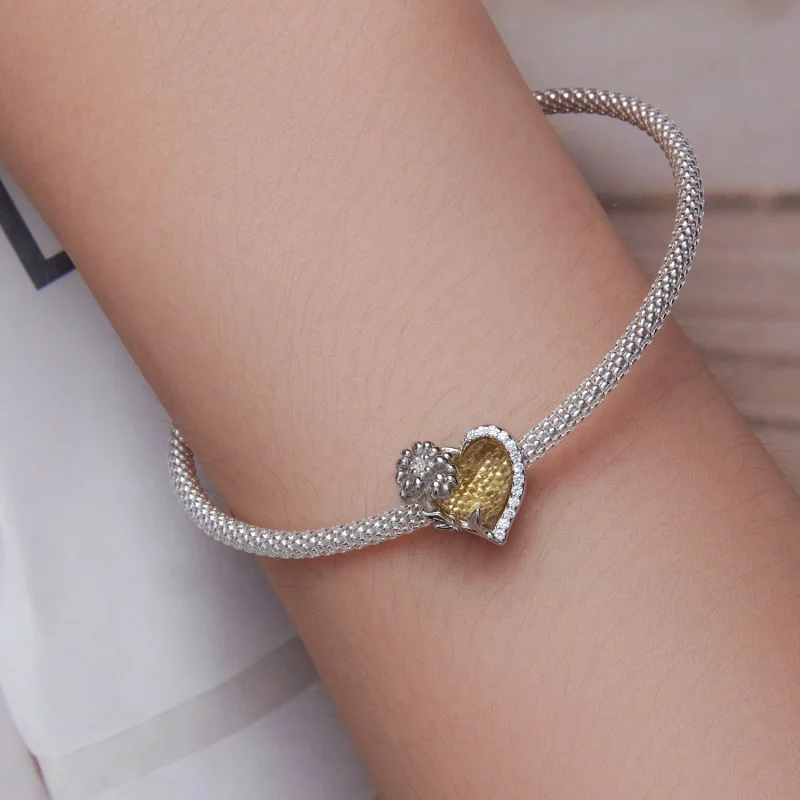 (imagem para) Charm coração de pedra do mês de novembro PANDORA Style - BSC660-11 - Visualizar 6