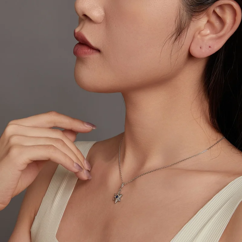 (imagem para) Colar Olho do Demônio com Estilo Starburst PANDORA - BSN397 - Visualizar 8