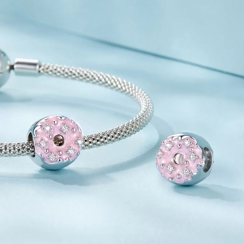 (imagem para) Contas de Rosquinha Estilo PANDORA - SCC2844 - Visualizar 4